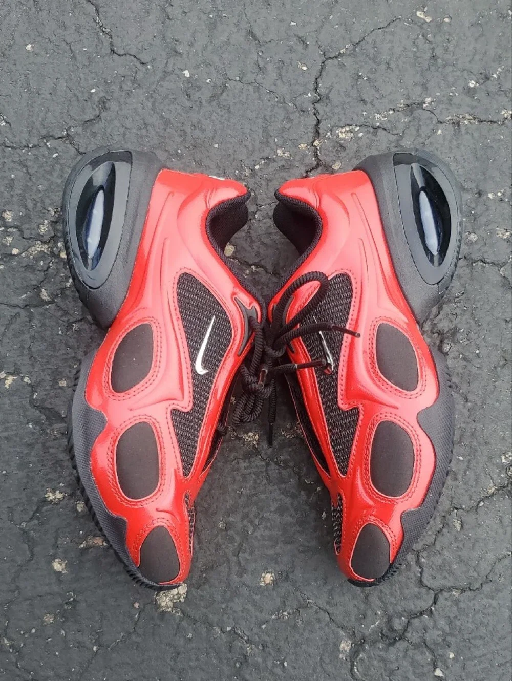 Nike Air Max Muse FV1920-603 Women's Size 6 Red Black Running Shoes NWOB